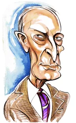 Witold Lutoslawski - caricatura
